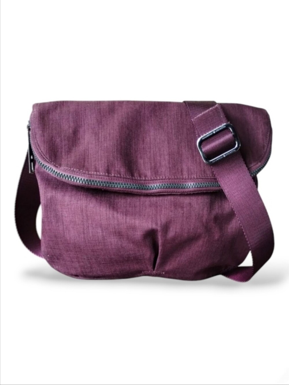 Lululemon Burgundy Foldover All Day Crossbody Bag